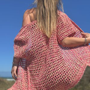 Camisa mix, midi crochet